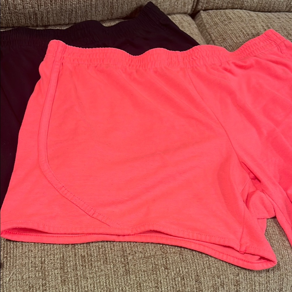 ⭐️3/$20 Danskin Now coral and black Shorts - Picture 4 of 9